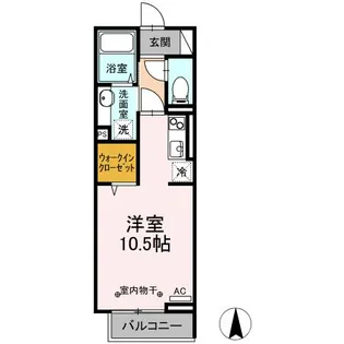 Urban Sweet III【2階】の間取り