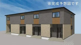 長野県佐久市中込【アパート】の外観