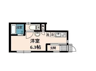 東京都足立区千住河原町【アパート】の間取り