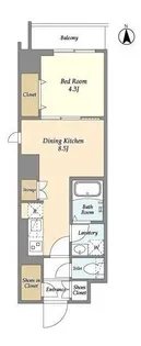 GRANSITE千代田秋葉原 【グランジット千代田秋葉原】【5階】の間取り