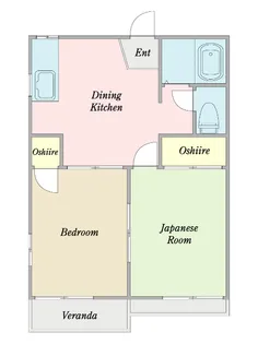 フォーブルタケウチII【1階】の間取り