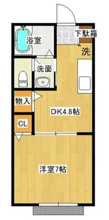 ウィステリア【2階】の間取り
