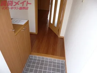 アルファパークI【1階】の玄関