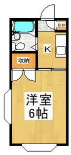 ベルメゾン【1階】の間取り