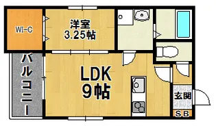 アモーレ福町【2階】の間取り