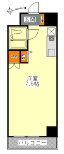 ディーワンビル【7階】の間取り