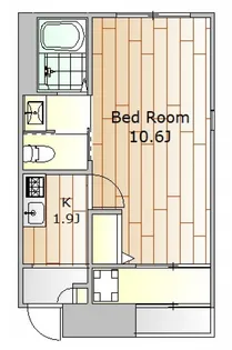 メゾンローリエ【1階】の間取り