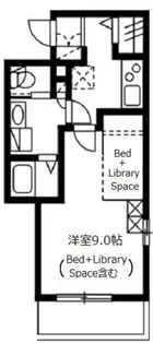 東京都中野区南台2【マンション】の間取り