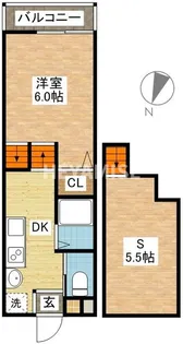 玉園UK【2階】の間取り