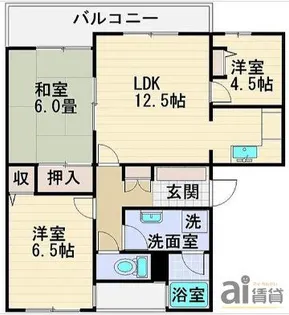 埼玉県富士見市ふじみ野東4【マンション】の間取り