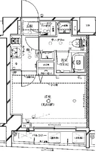 レガリス高円寺【8階】の間取り