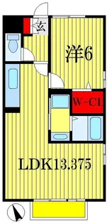 アルビオン【2階】の間取り