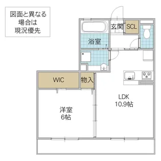 プレミスト東石川【3階】の間取り