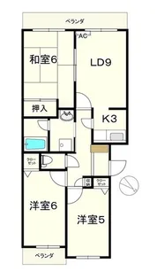 神奈川県横浜市青葉区すすき野3【マンション】の間取り