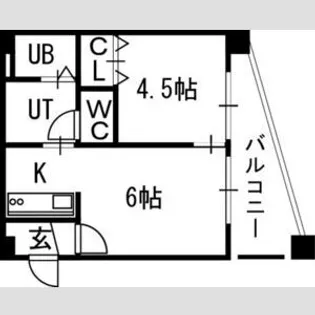 シティテラス南5条【10階】の間取り