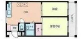 栄町中央ビル【4階】の間取り