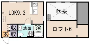 PRIMA東大阪【1階】の間取り