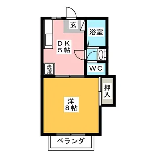 サンシャイン神戸 IV【1階】の間取り