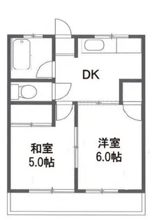 東京都小金井市貫井南町1【アパート】の間取り