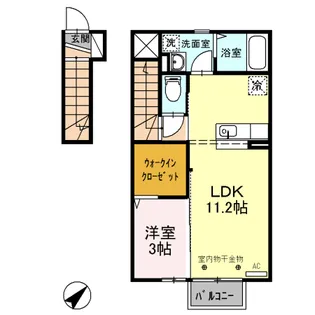 キララ【2階】の間取り