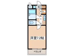 ハイヴィラ東海【1階】の間取り
