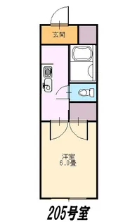 第二佐川ビル【2階】の間取り