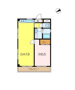 アーバンヒルズ能見台【2階】の間取り