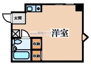 JPアパートメント東大阪II【3階】の間取り