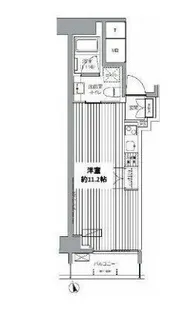 コスモリード川崎【4階】の間取り