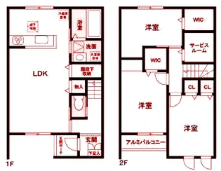 パールグレイスの間取り
