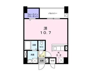ホーメイビルディング【2階】の間取り