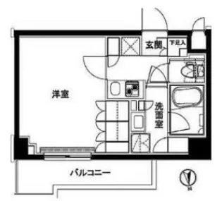 ルーブル練馬伍番館【4階】の間取り