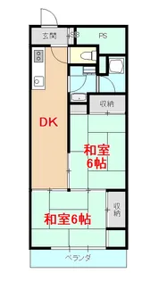 サンハイツ高崎【3階】の間取り