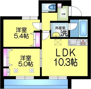 Istana Kashiwa【2階】の間取り