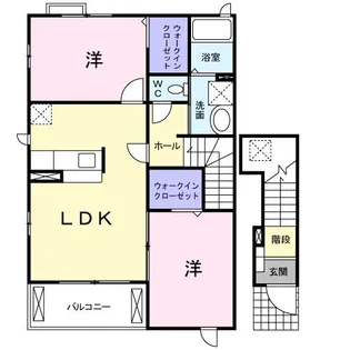 ロイヤルスクウェア 一宮V【2階】の間取り