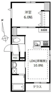 Maison de ZERO【1階】の間取り