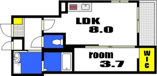 MOVE江波本町【1階】の間取り