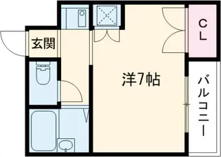 ピュアエスペラント【3階】の間取り