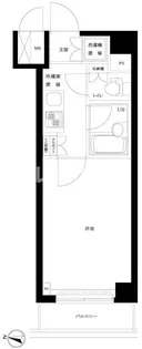 ルーブル大森山王【8階】の間取り