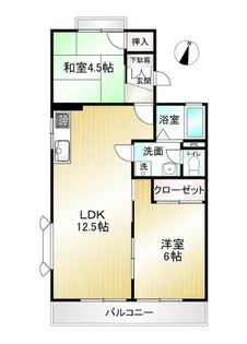 フォレストヒルズI【2階】の間取り