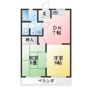 第2豊マンション【3階】の間取り