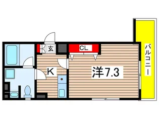 サンイング西川口【6階】の間取り
