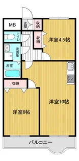 大泉学園A【1階】の間取り