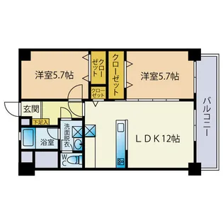 勝栄ビル【3階】の間取り