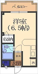 ディア・シティ横川【2階】の間取り