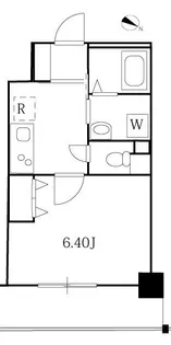 ケーディーエックスレジデンス上野毛【4階】の間取り