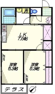 カーサマキ【1階】の間取り