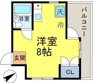 ニューライフサトー【1階】の間取り