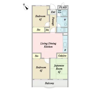 ソレイユ【3階】の間取り