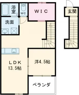 アベニール C【2階】の間取り
